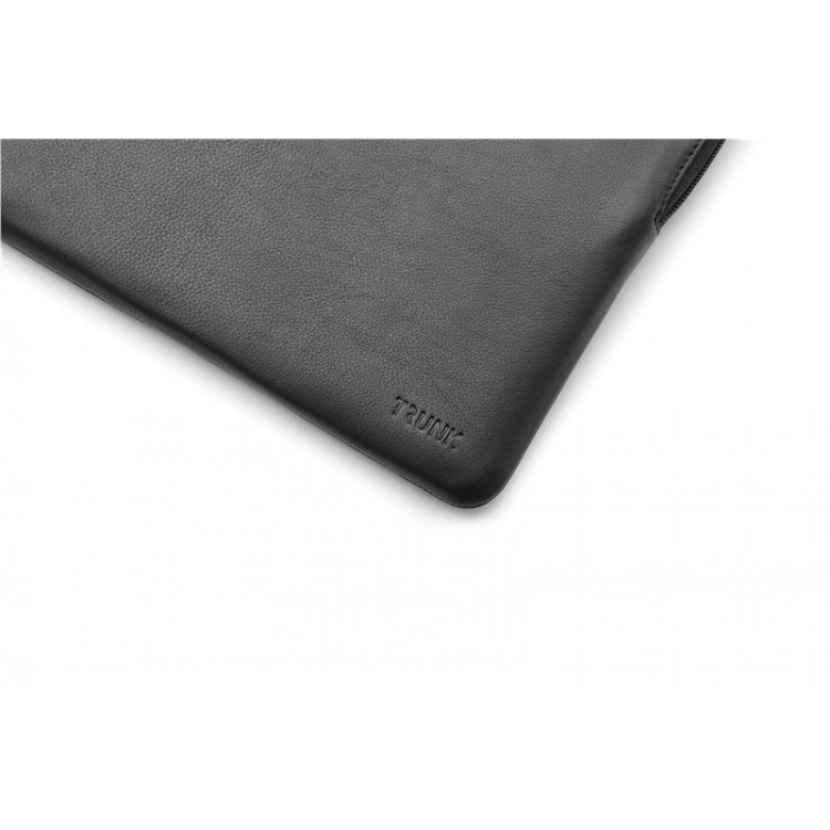 Trunk Δερμάτινη θήκη χαρτοφύλακας Sleeve για Apple MacBook Pro 16" M3 2023/M2 2023/M1 2021 - ΜΑΥΡΟ - TR-LEAALSPRO16-BLK