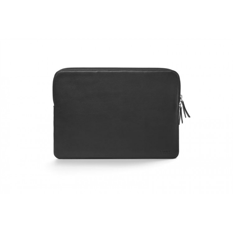 Trunk Δερμάτινη θήκη χαρτοφύλακας Sleeve για Apple MacBook Pro 16" M3 2023/M2 2023/M1 2021 - ΜΑΥΡΟ - TR-LEAALSPRO16-BLK