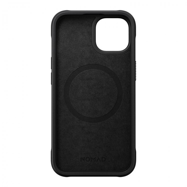 NOMAD θήκη Rugged Protective MagSafe με Πολυκαρβονικό πλαίσιο για Apple iPhone 14 6.1 - ΜΑΥΡΟ - NM01250685