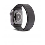 Decoded Δερμάτινο Μαγνητικό λουράκι Traction Strap για Apple Watch SERIES 9/8/7 (41mm) /6/SE/5/4 (40mm) /3/2/1 (38mm) - ΜΑΥΡΟ