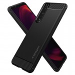 Θ΄ήκη Spigen SGP Rugged Armor για Sony Xperia 5 III - ΜΑΥΡΟ - ACS03128