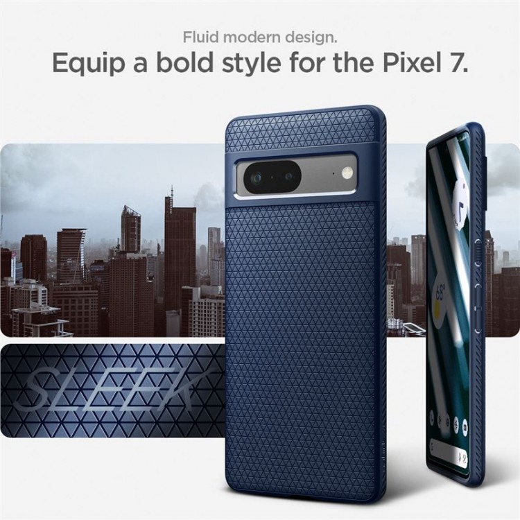 Θήκη Spigen SGP Liquid Air για Google Pixel 7 - ACS04697 - ΜΠΛΕ