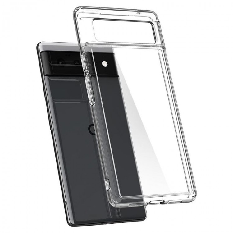 Θήκη Spigen SGP Ultra Hybrid για Google Pixel 6 - ΔΙΑΦΑΝΟ - ACS03438