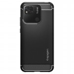 Θήκη Spigen SGP Rugged Armor για Xiaomi Redmi 10A - ΜΑΥΡΟ - ACS04540
