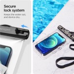 Spigen SGP Velo A601 Universal Αδιάβροχη θήκη τηλεφώνου, 2 ΤΕΜ - ΔΙΑΦΑΝΟ - AMP03098