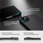 Θήκη Pitaka MagEZ 3 1500D για Apple iPhone 14 6.1 - ΜΑΥΡΟ ΓΚΡΙ - KI1401