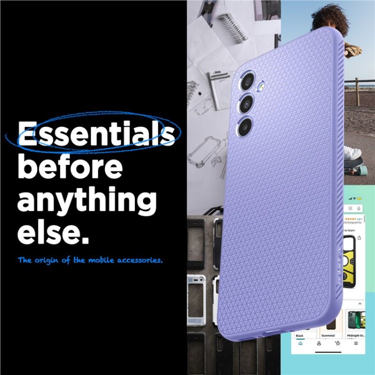 Θήκη Spigen Liquid Air για Samsung Galaxy A34 5G - Awesome ΜΩΒ - ACS06104