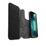 Θήκη Decoded Γνήσια Δερμάτινη MagSafe πορτοφόλι Leat Det Wallet για Apple iPhone 14 PRO 6.1 2022 - Μαύρο - D23IPO14PDW5BK