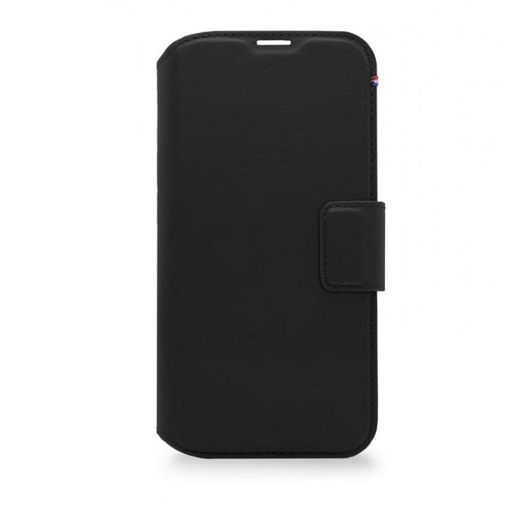 Θήκη Decoded Γνήσια Δερμάτινη MagSafe πορτοφόλι Leat Det Wallet για Apple iPhone 14 PRO 6.1 2022 - Μαύρο - D23IPO14PDW5BK
