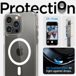 Θήκη Spigen SGP Crystal Hybrid MagSafe MAGFIT για Apple iPhone 15 PLUS 6.7 - ΛΕΥΚΟ - ACS06463