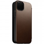 Θήκη Nomad Leather MagSafe Folio για Apple iPhone 14 Plus 6.7 2022/15 PLUS 6.7 2023 - ΚΑΦΕ - NM01284185