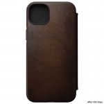Θήκη Nomad Leather MagSafe Folio για Apple iPhone 14 Plus 6.7 2022/15 PLUS 6.7 2023 - ΚΑΦΕ - NM01284185