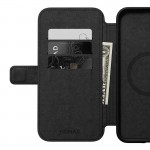Θήκη Nomad Leather MagSafe Folio για Apple iPhone 14 Plus 6.7 2022/15 PLUS 6.7 2023 - ΚΑΦΕ - NM01284185