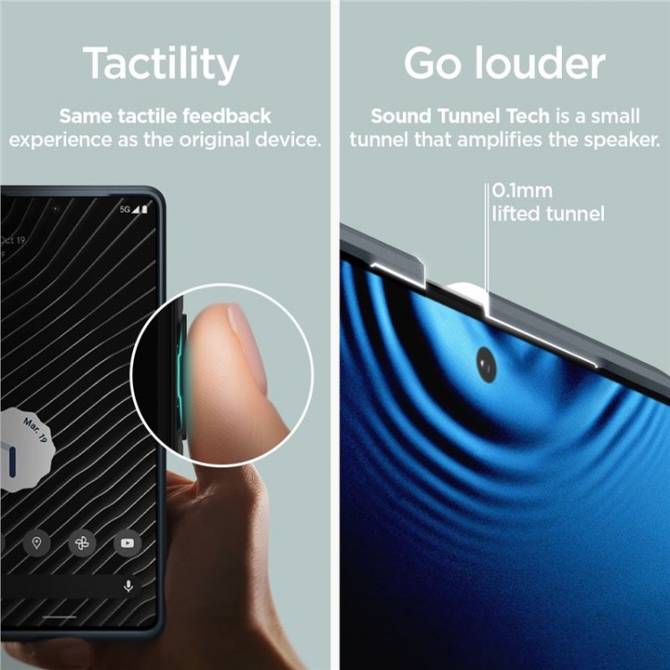 Case SPIGEN SGP Thin Fit for GOOGLE PIXEL 7 PRO - METALSLATE BLUE - ACS04734