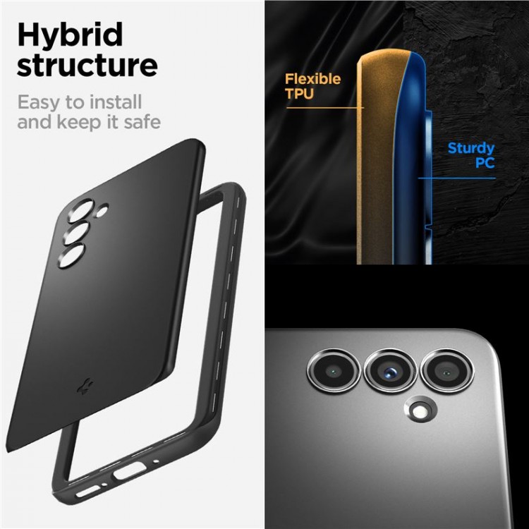 Θήκη Spigen SGP Thin Fit για Samsung Galaxy A54 5G - ΜΑΥΡΟ - ACS05883