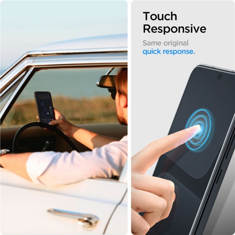 SPIGEN SGP TEMPERED GLASS GLAS.TR SLIM 2-PACK for XIAOMI 13, XIAOMI 14 - 2 ΤΕΜ - AGL06037 - ΔΙΑΦΑΝΟ 