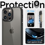 Θήκη Spigen SGP Crystal Hybrid για Apple iPhone 14 Pro Max 6.7 - ΜΑΥΡΟ - ACS04642
