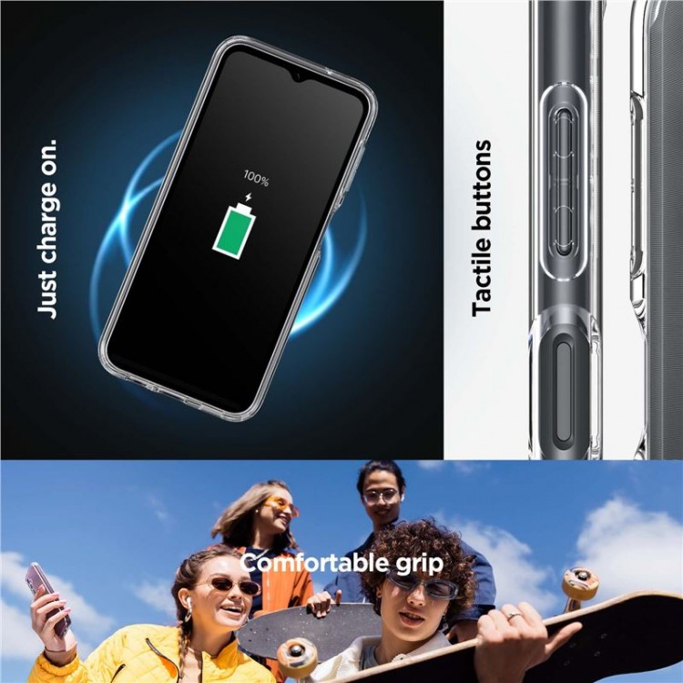 Θήκη Spigen SGP ULTRA HYBRID για Samsung Galaxy A35 5G 2024 - ΔΙΑΦΑΝΟ - ACS07523