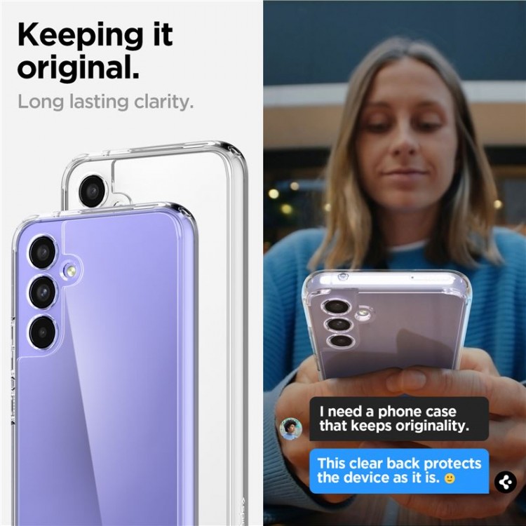θήκη Spigen Ultra Hybrid για Samsung Galaxy A54 5G - ACS05886 - ΔΙΑΦΑΝΟ