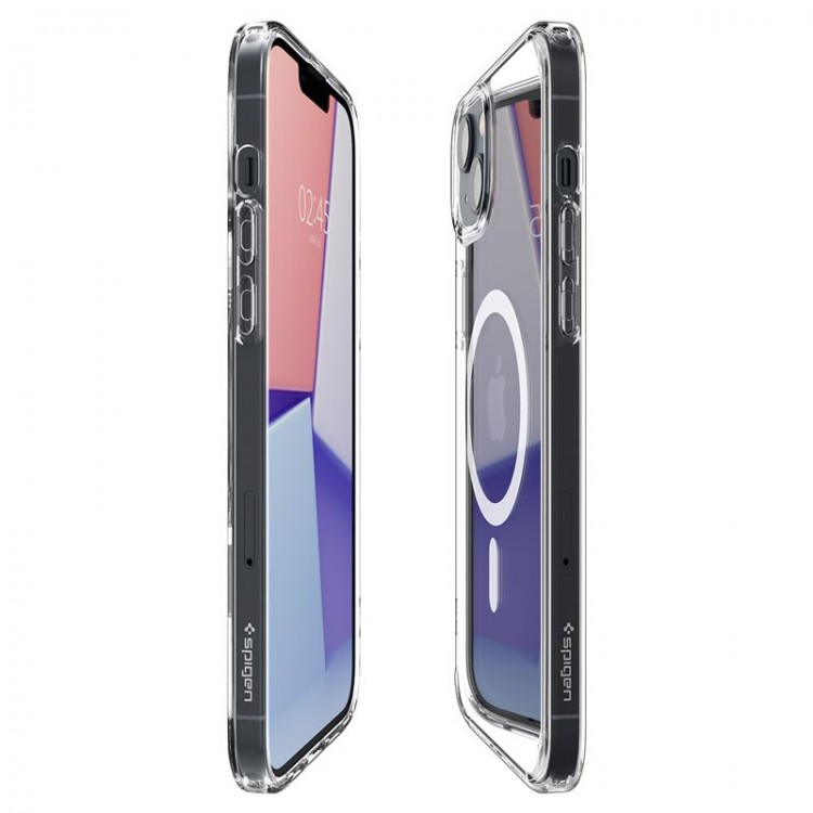 Θήκη Spigen SGP Crystal Hybrid MagSafe MAGFIT για Apple iPhone 14 6.1 - ΛΕΥΚΟ - ACS04682