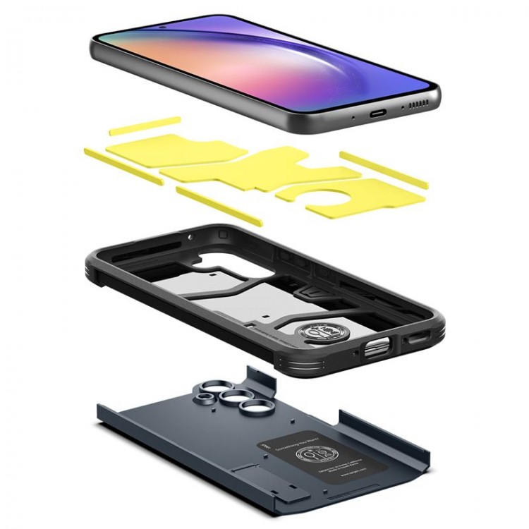 Θήκη Spigen SGP Tough Armor για Samsung Galaxy A54 5G - ACS05884 - ΜΕΤΑΛΛΙΚΟ ΜΠΛΕ