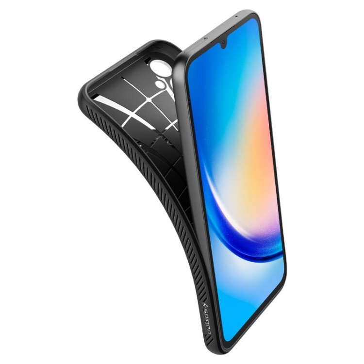 Θήκη Spigen Liquid Air για Samsung Galaxy A34 5G - ACS05905 - ΜΑΥΡΟ