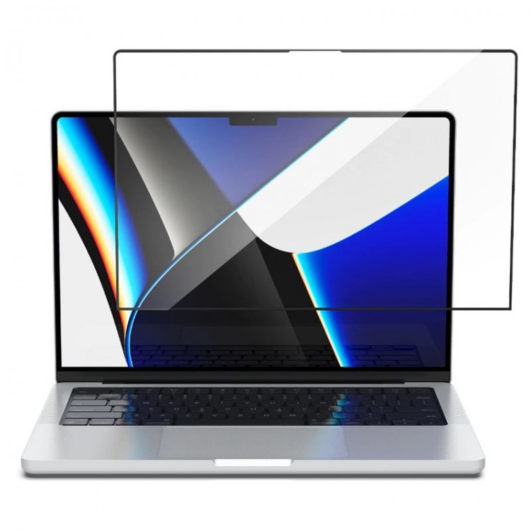 Spigen SGP Γυαλί προστασίας 9H Glas.tR Slim 1 Pack για Apple MacBook Pro 14 M2 2023/M1 2021 - AGL04234