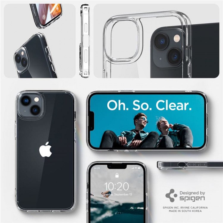Θήκη Spigen SGP Crystal Hybrid για Apple iPhone 14 6.1 - ΔΙΑΦΑΝΟ - ACS04680