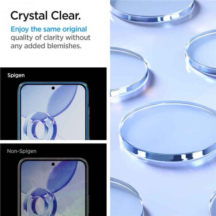 Spigen SGP Γυαλί προστασίας ALM GLAS.tR SLIM FC για SAMSUNG GALAXY A54 5G - ΔΙΑΦΑΝΟ - 2 ΤΕΜ - AGL05966