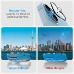 Spigen SGP Γυαλί προστασίας Φακών κάμερας Glass Optik 2 Pack για Apple iPhone 14/iPhone 14 Plus - ΔΙΑΦΑΝΟ - AGL05229