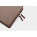 Trunk Δερμάτινη θήκη χαρτοφύλακας Sleeve για Apple MacBook Pro 14 M3 2023/M2 2023/M1 2021 - ΚΑΦΕ - TR-LEAALSPRO14-BRW