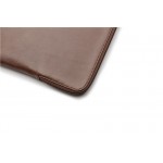 Trunk Δερμάτινη θήκη χαρτοφύλακας Sleeve για Apple MacBook Pro 14 M3 2023/M2 2023/M1 2021 - ΚΑΦΕ - TR-LEAALSPRO14-BRW