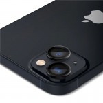 SPIGEN SGP OPTIK.TR EZ FIT CAMERA PROTECTOR Γυαλί προστασίας ΦΑΚΩΝ 9H για CAMERA LENS για Apple IPHONE 14 / 14 PLUS / 15 / 15 PLUS - ΜΑΥΡΟ - AGL05213 - 2 pcs