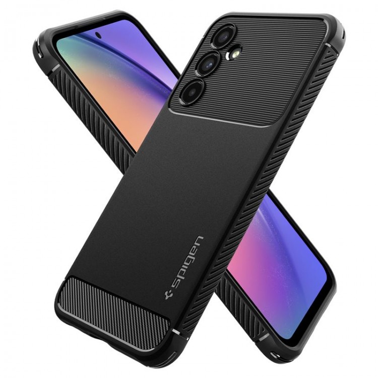 Θήκη Spigen SGP ULTRA Rugged Armor για Samsung Galaxy A54 5G - ACS05888 - ΜΑΥΡΟ