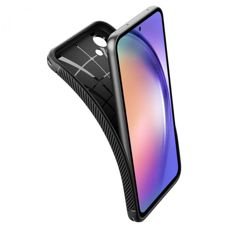 Θήκη Spigen SGP ULTRA Rugged Armor για Samsung Galaxy A54 5G - ACS05888 - ΜΑΥΡΟ