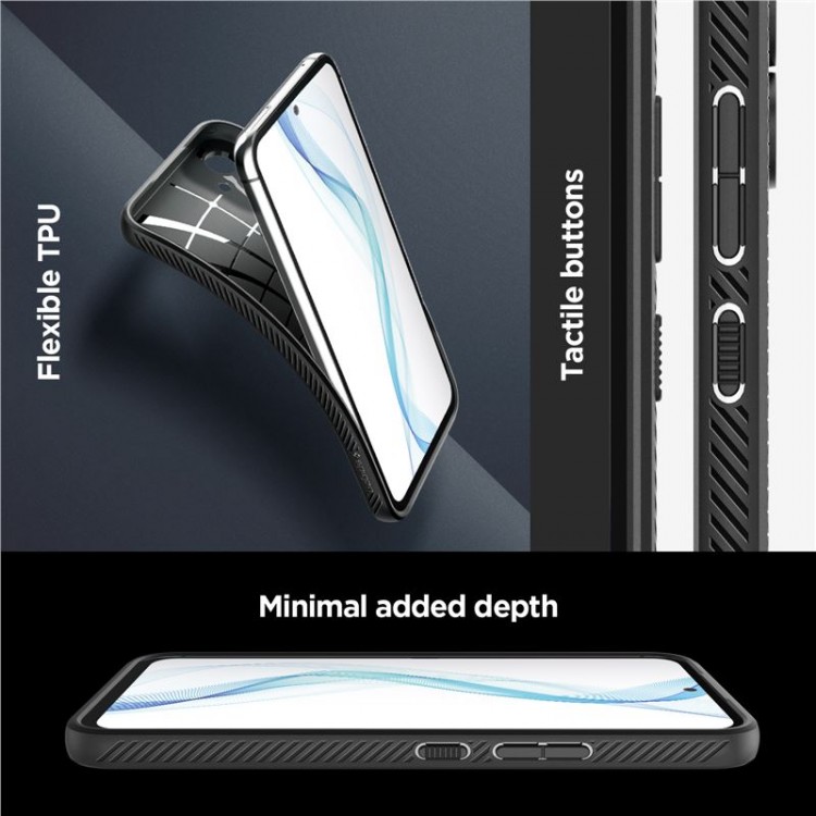 Θήκη Spigen Liquid Air για Samsung Galaxy A54 5G - ACS05885 - ΜΑΥΡΟ