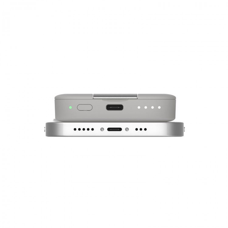 UAG U Lucent PowerBank MagSafe με Kickstand 4000 mAh - marshmallow ΛΕΥΚΟ - 1B4084313535