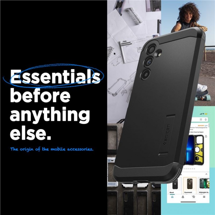 Θήκη Spigen SGP Tough Armor για Samsung Galaxy A35 5G 2024 - ACS07518 - ΠΡΑΣΙΝΟ