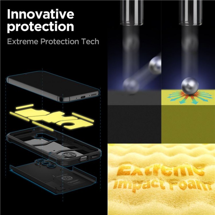Θήκη Spigen SGP Tough Armor για Samsung Galaxy A35 5G 2024 - ACS07518 - ΠΡΑΣΙΝΟ