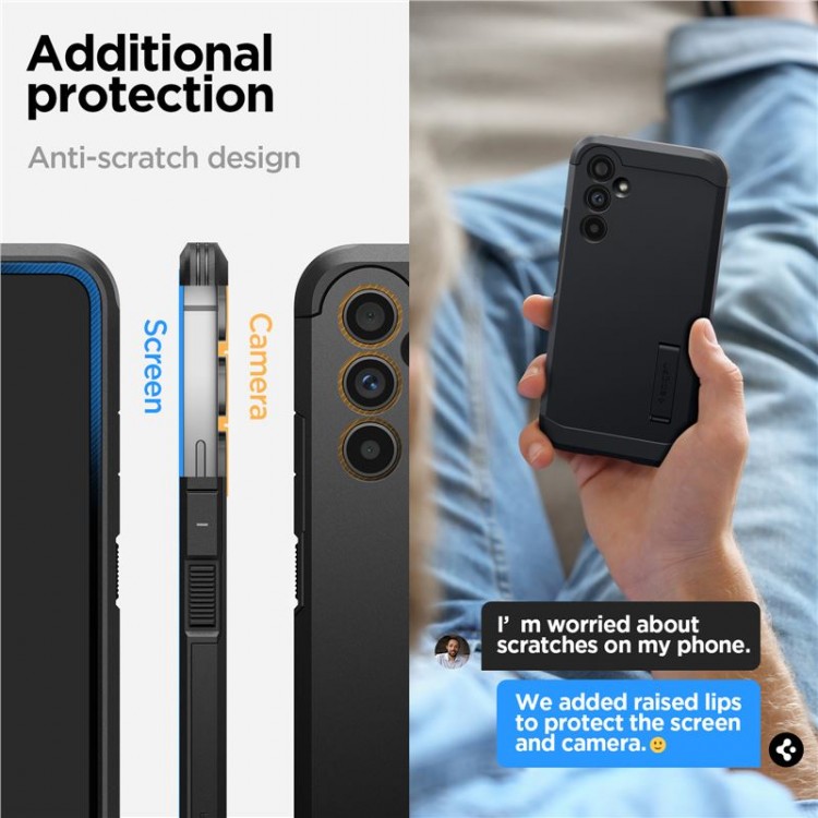 Θήκη Spigen SGP Tough Armor για Samsung Galaxy A35 5G 2024 - ACS07518 - ΠΡΑΣΙΝΟ