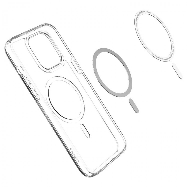 Θήκη Spigen SGP Crystal Hybrid MagSafe MAGFIR για Apple iPhone 14 Pro 6.1 - ΛΕΥΚΟ - ACS04670