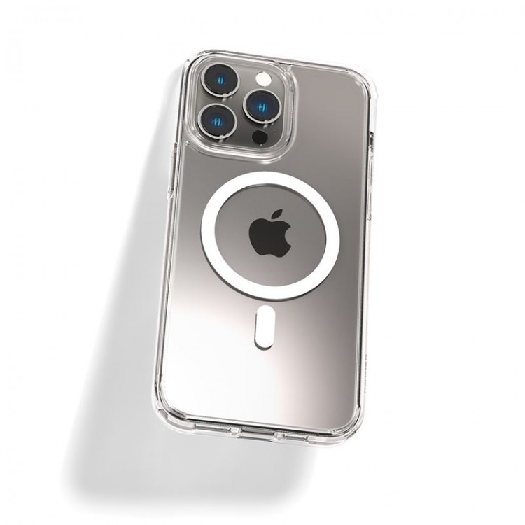 Θήκη Spigen SGP Crystal Hybrid MagSafe MAGFIR για Apple iPhone 14 Pro 6.1 - ΛΕΥΚΟ - ACS04670