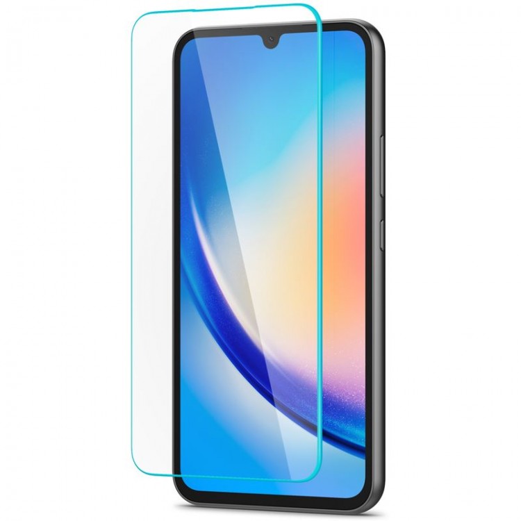 Spigen SGP Γυαλί προστασίας SLIM FC για SAMSUNG GALAXY A34 5G - ΔΙΑΦΑΝΟ - 2 ΤΕΜ - AGL05967