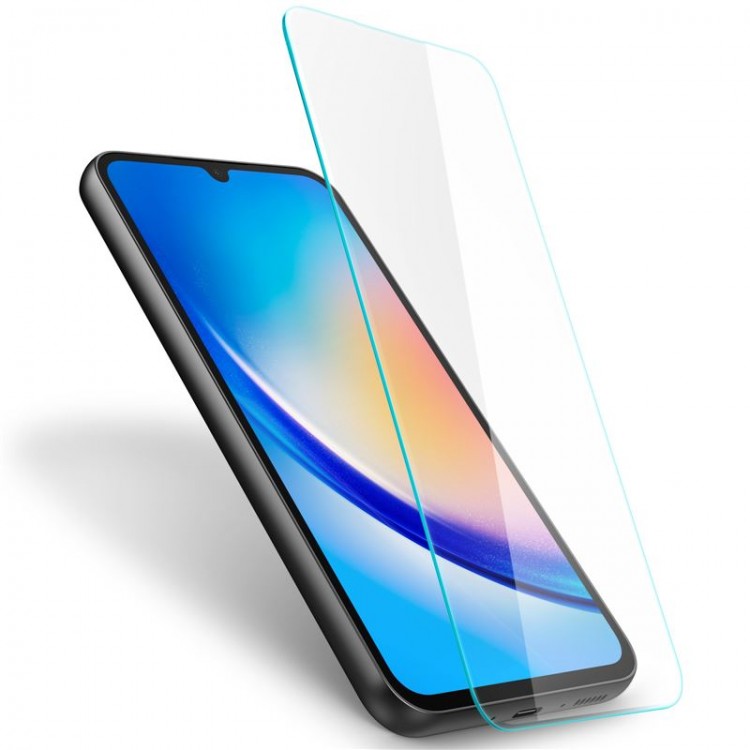 Spigen SGP Γυαλί προστασίας SLIM FC για SAMSUNG GALAXY A34 5G - ΔΙΑΦΑΝΟ - 2 ΤΕΜ - AGL05967
