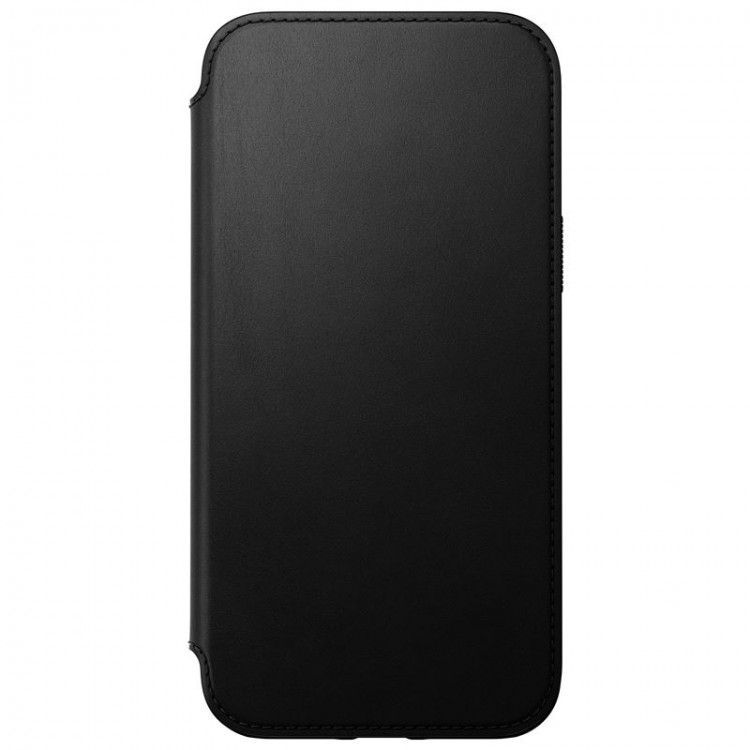 Θήκη Nomad Leather MagSafe Folio για Apple iPhone 14 Plus 6.7 2022/15 PLUS 6.7 2023 - ΜΑΥΡΟ - NM01282785