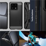 Θήκη Spigen SGP Rugged Armor για XIAOMI 13 PRO - ΜΑΥΡΟ - ACS05325