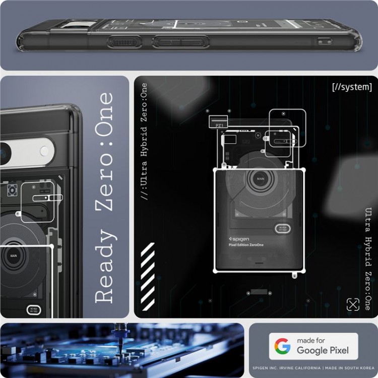 Θήκη Spigen SGP ULTRA HYBRID SE για GOOGLE PIXEL 7A - Zero One - ACS06093