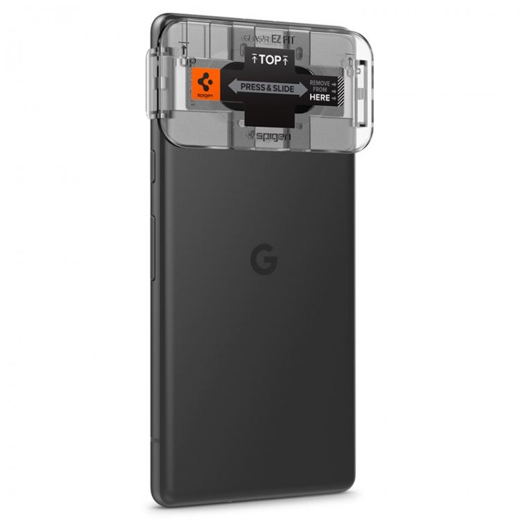 Spigen SGP GLAS.tR SLIM Optik Γυαλί προστασίας 9H Camera Lens για CAMERA για Google Pixel 7A - ΜΑΥΡΟ - 2 τεμ. - AGL05970