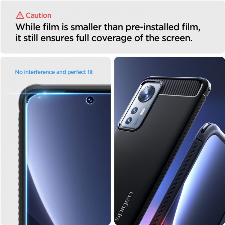 Spigen SGP Μεμβράνη προστασίας Neo Flex 2 Pack για Xiaomi 12 Pro - AFL04364