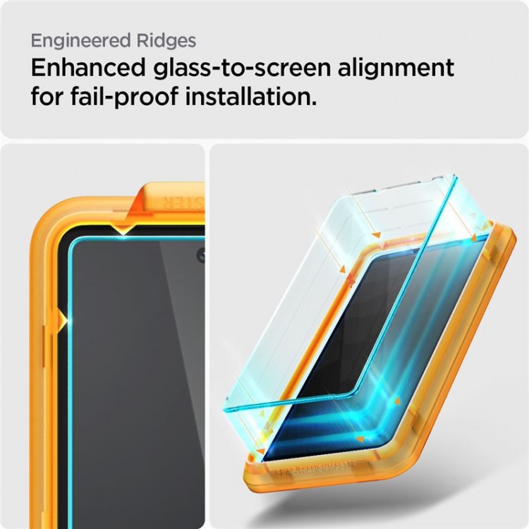 Spigen SGP Γυαλί προστασίας ALM GLAS.tR SLIM FC για GOOGLE PIXEL 7A - ΔΙΑΦΑΝΟ - 2 ΤΕΜ - AGL05968